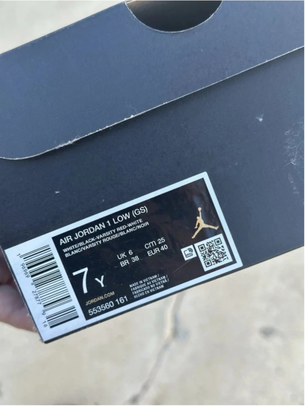 Air Jordan Bred Toe - 553560161